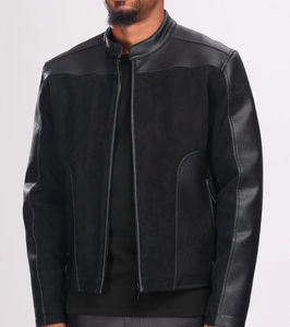 Blouson de moto en cuir imperméable pour homme, collection 2026 – Vêtements de moto de course en gros - Product Image 2