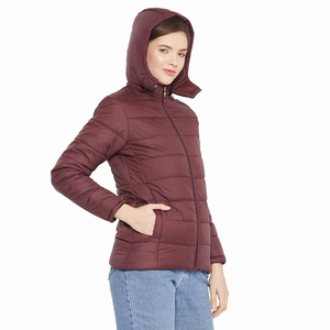 2026 Wholesale Winter <b>Women's</b> Bubble Puffer <b>Jackets</b> New Design Quilted Breathable Nylon Lining OEM Service Available custom - Product Image 3