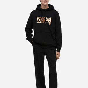 Sweat à capuche pour homme personnalisable avec pull en coton lourd au design personnalisé, idéal pour l'image de marque promotionnelle et la mode décontractée - Product Image 3