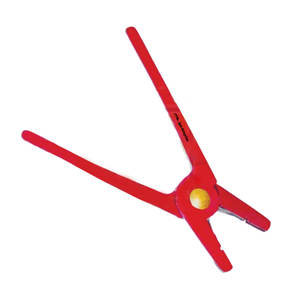 Stainless Steel Red Color Dog Ear <b>Tag</b> Applicator Set Durable Lightweight Veterinary Use Livestock Identification <b>Tags</b> Precision - Product Image 3