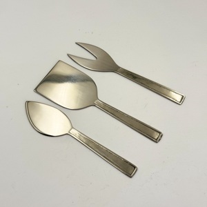 Cute Cheese <b>Knives</b> Set with Flat Handle Cheese <b>Knives</b> Set Stainless Steel with Mirror Polish for Home Restaurant Hotel and Gift - Product Image 4