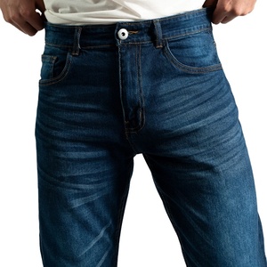 Jeans droits pour hommes sur mesure en gros, technique de lavage à l'acide respirante, taille mi-haute, style décontracté, approvisionnement en vrac du Pakistan - Product Image 4