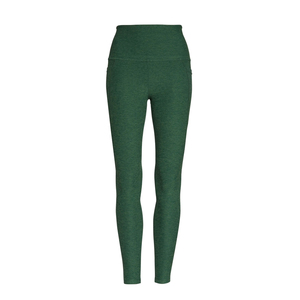 Wholesale Best Selling Private Label Stylish Women Yoga <b>Leggings</b>-Custom <b>Knitted</b> Mid Anti-Bacterial Breathable Fitness <b>Leggings</b> - Product Image 5