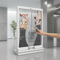 Pantalla Digital Interactiva OLED Transparente de 77 Pulgadas para Centros Comerciales, Salas de Exposición, Museos, Solución Inteligente para Comercio Minorista