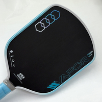 Raquette de pickleball professionnelle MST Vapor Power Pegasus GEN3, haute puissance, précision, pour joueurs de tournoi, fibre de carbone Toray T700, 16 mm