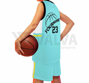Uniforme de Baloncesto Valva Sports VS-105 Temporada 2024, Superligero, de Secado Rápido, Transpirable, Antibacterial, Anti-UV, de Poliéster, Personalizable - Product Image 5