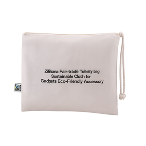 Borsa da Toilette Zilena Fairtrade, Pochette Sostenibile per Accessori, Accessorio Ecologico - Product Image 2
