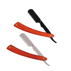 Navaja de Afeitar Profesional para Barbería, Cuchilla Recta para Cortar Barba con su Propia Marca - Product Image 3