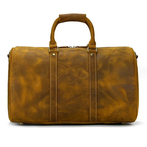 Designer <b>Leather</b> <b>Duffle</b> <b>Bag</b> Large Capacity Travel for <b>Men</b> <b>Leather</b> Material - Product Image 6