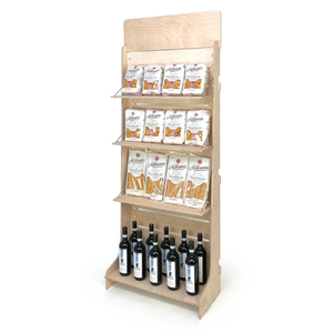 Personalizzabile portatile facile montaggio e regolabile scaffale del supermercato Display FSC materiali certificati per negozio e mercato - Product Image 3