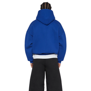 Fabricants Streetwear Pull-over Personnalisé en Coton Surdimensionné Lourd 500 gsm Blanc Boxy Baggy Sleeve Hoodies - Product Image 3