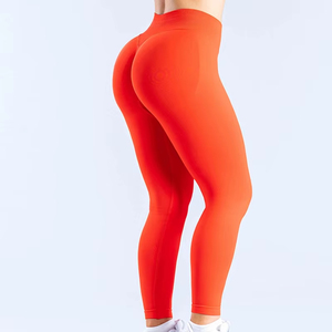 Gran oferta de alta calidad, mallas de Yoga, mallas de Yoga transpirables de Spandex con estampado personalizado en Stock - Product Image 5