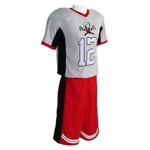 เครื่องแบบชุดกีฬาลาครอสสำหรับผู้ชายและผู้หญิงใส่กลับด้านได้ดีไซน์ซับลิเมชันสำหรับผู้เล่นทุกระดับความสามารถ - Product Image 1