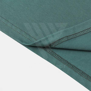 Camisetas Casuales para Hombre Más Vendidas, de Color Sólido, Manga Corta, Cuello Redondo, para Verano, 100% Algodón, Diseño con Logotipo Frontal - Product Image 3