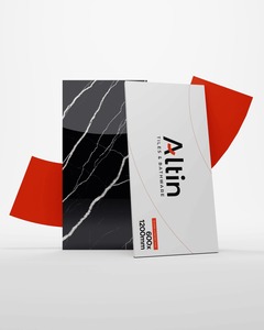 600x1200 mm <b>Mirror</b> Look Polished Premium Porcelain <b>Tiles</b> Ainara Black High Gloss Finish 60x120 cmTiles For Bedroom & Living Room - Product Image 1