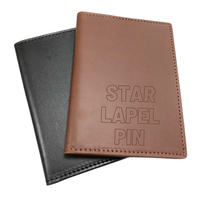 Couverture de passeport en cuir personnalisé de haute qualité, porte-passeport en cuir PU de carte de crédit de carte SIM de voyage