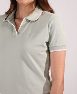 Camiseta Polo Informal para Mujer, Diseño Moderno 2025, Ropa de Verano Cómoda para Exteriores, Fabricante Mayorista - Product Image 2
