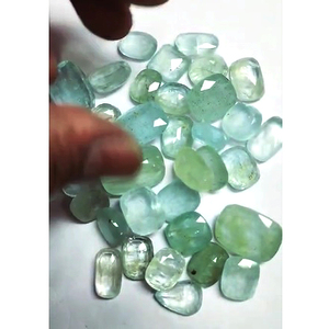 35 pièces d'émeraudes russes vertes naturelles, 13mm-21mm, facettées octogonales et ovales, 350 carats, lot Iroc Sales, pierres précieuses en vrac de haute qualité, 294 $ US - Product Image 4
