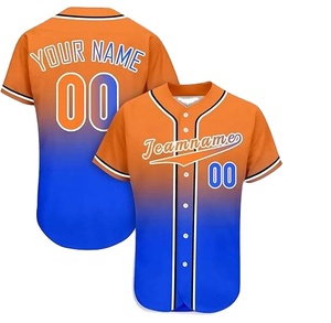 Camiseta de Softbol Premium Sublimada de Manga Corta con Dos Botones en la Parte Delantera, Malla Transpirable, Impresión Vibrante de Gráficos Completos del Equipo - Product Image 1