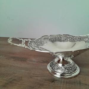 Elegante Tazón para Servir con Acabado Plateado, Vajilla Decorativa de Lujo, Regalo Ideal para Familiares, Amigos y Eventos Especiales - Product Image 4