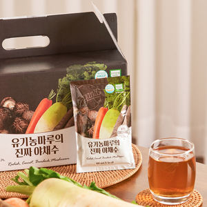 100% Organic Vegetable Juice 100ml x 30ea Daily NutrientRich <b>Beverage</b> - Product Image 2