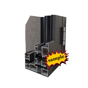 Thermal Break Aluminum Double Glazed Tempered Glass <b>Windows</b> Casement <b>Windows</b> Tilt & Turn <b>Window</b> Corner Sample - Product Image 2