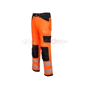 ชุดยูนิฟอร์มนิรภัยสะท้อนแสงกันน้ำ ANSI Class 1 แบบปรับแต่งได้ พร้อมโลโก้สั่งทำสำหรับทีมงาน บริการ OEM ดีไซน์กระเป๋าหลายช่อง - Product Image 3