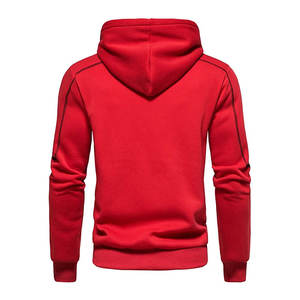 Sweat à capuche zippé pour homme, streetwear, fermeture éclair intégrale, en molleton de coton, pour la production d'usine d'exportation et les acheteurs de vêtements en gros - Product Image 3