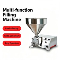 Injecteur de crème pour gâteaux, équipement de garnissage quantitatif, machine de remplissage entièrement automatique pour le cœur du pain, pâte de chocolat et confiture