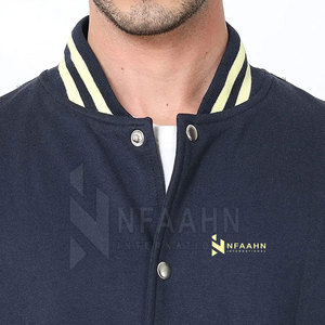 Ropa de moda superventas, chaqueta Letterman, nuevo estilo, chaqueta de invierno Letterman a prueba de viento para hombre - Product Image 6