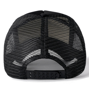 2025 Best Quality 5 Panel Trucker Hat Sports Gorras Personalized Outdoor Printing Baseball Cap 100% Cotton Embroidery Patch Hats - Product Image 2