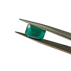 Piedras preciosas sueltas hidrotermales en forma de Octágono de Esmeralda colombiana cultivada en laboratorio para joyería 3x5mm a 10x12mm esmeraldas creadas - Product Image 2