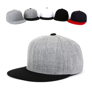 Gorra de Camionero, Estilo Snapback, Malla Ajustable, Gorra de Béisbol Plana, Lisa, Hip Hop, Unisex, 100% Algodón, Lona, Informal, para Exteriores, con Estampado - Product Image 3
