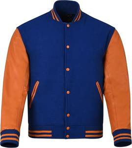 Abrigos informales cálidos de invierno para hombre, abrigos con botones de piel de oveja de lana 100%, chaqueta universitaria, ropa de calle, estilo bordado, Cachemira - Product Image 1