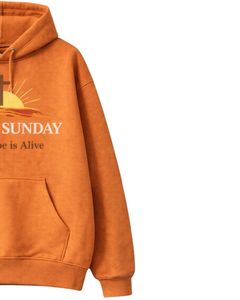 Manufacturer <b>Men</b> Grey Textured <b>Hoodie</b> Pullover Long Sleeve Casual Sweatshirt Streetwear Winter Wear With Hood Drawstring Design - Product Image 4