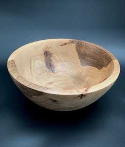 Bol à salade en bois de style bohème moderne fabriqué à la main de haute qualité poli pour servir des nouilles à soupe ustensiles de cuisine en corne sculptée - Product Image 4