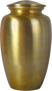 กุหลาบทองหรูหราหยดน้ำตาโกศใส่เถ้ากระดูกทองเหลือง100% สำหรับผู้ใหญ่ - Product Image 5