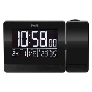 Trevi EC 884 Pj Smart <b>Table</b> <b>Clock</b> Black Alarm 0088400 for Ec 884 Pj - Product Image 4
