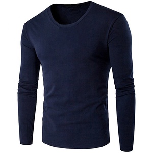 Camisetas de hombre de talla grande con logotipo personalizable, Jersey transpirable de diseño moderno cómodo de alta calidad, mangas largas estirables - Product Image 4