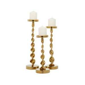 Christmas Gifting Candlestick Holder Handcrafted Greatest Design <b>Gold</b> <b>Candle</b> Holder Standard Quality Metal Room Decoration - Product Image 4