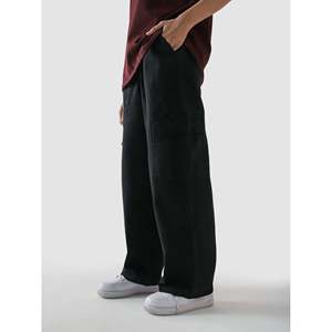 Black VII Toile de coton 100% Cargo de qualité supérieure avec tissu durable - Product Image 1