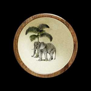 <b>Wooden</b> Bowl Multipurpose Kitchenware Food Bowl for Salad & <b>Fruits</b> Serving Bowl - Product Image 3