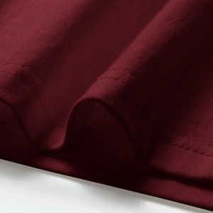 Logo imprimé personnalisé hommes femmes 100% coton lourd Pima Boxy respirant formel surdimensionné épaule tombante grande taille tricoté vierge - Product Image 6