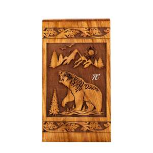 Urne funéraire en bois de qualité supérieure pour les cendres humaines |   Prix d'usine en gros - Product Image 1