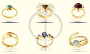 Cab mystique pierre précieuse 925 bague en argent Sterling classique plaqué argent unisexe à la mode cadeau d'anniversaire de mariage pour les fêtes - Product Image 6