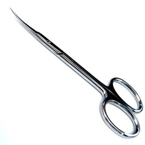Ciseaux de manucure professionnels de qualité supérieure, extra fins, petits, ciseaux à cuticules, lame incurvée, ciseaux super fins, vente en gros - Product Image 1