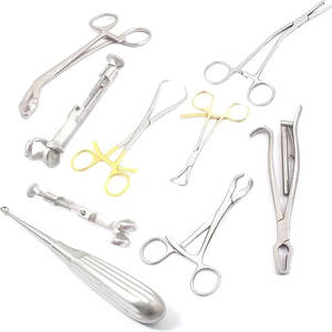 Ensemble d'instruments chirurgicaux orthopédiques sur mesure de 10 pièces manuel assorti d'instruments en acier inoxydable au titane avec spéculum - Product Image 1