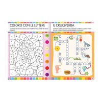 Libro de Actividades de Palabras Cotidianas para Preescolar Estilo Edicart, Lectura, Escritura, Aprendizaje Educativo, Colorido, Encuadernación Perfecta, Impresión Offset