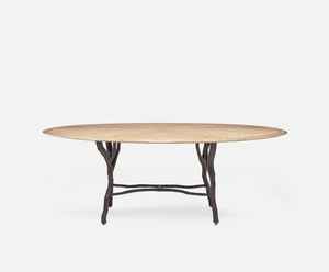 Modern Round Polished Iron and Engineered Wood Adjustable Nesting Coffee <b>Table</b> for Living Room Drawing Room <b>Balcony</b> - Product Image 3