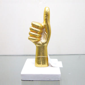 Sculpture décorative Aluminium Marbre Matériel Articles Salon Bureau Décor Cadeau But Sculptures Modernes De l'Inde - Product Image 6